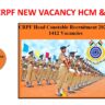 Registration Open for CRPF HCM & ASI II CRPF New Vacancy 1458